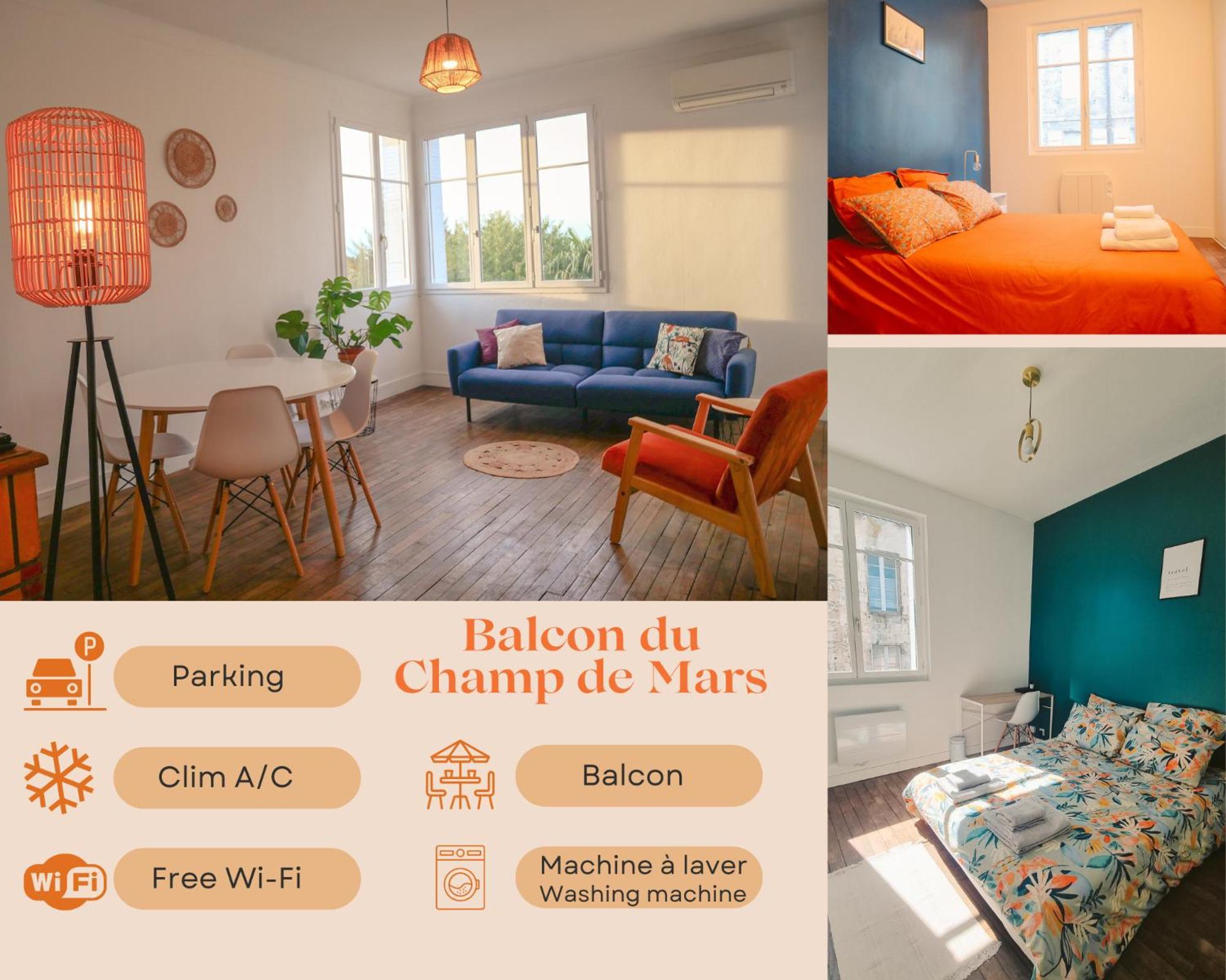 Balcon Du Champ De Mars - #Parking #Air Conditioner #Clim אנגולם מראה חיצוני תמונה